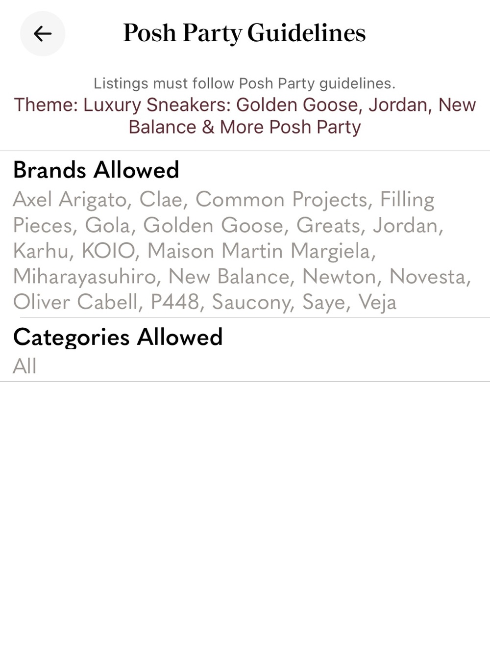 “Luxury Sneakers” Posh Party - July 7th @ 9AM PDT - Picture 3 of 3